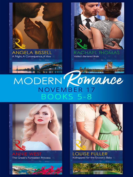 Title details for Modern Romance Collection: November 2017 Books 5-8 by Rachael Thomas - Wait list